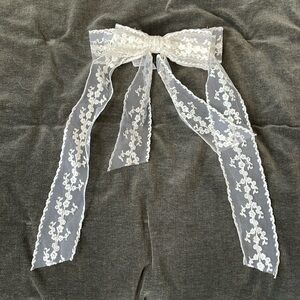 Free people lace bow